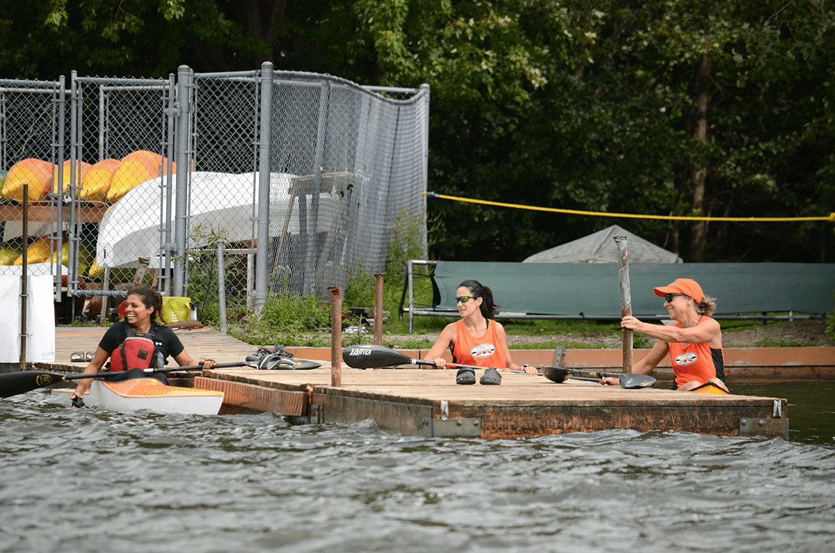 Coached Masters at the Dock